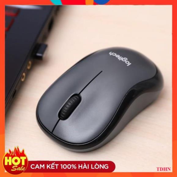 Chuột không dây Logitech Silent M220 màu Đen