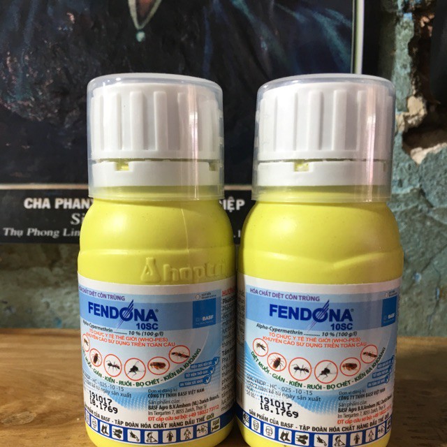 Bán Xịt muỗi Fendona 50ml hàng nhập, phân phối trong nước bởi thietbinhavuon.