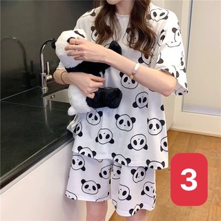 Bộ ngủ cộc tay siêu hot hè 2021