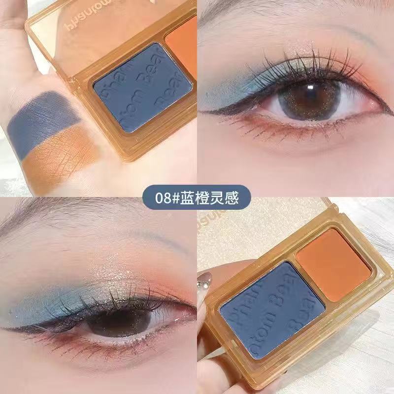 [Hàng mới về] Bảng phấn mắt lì hai màu hiệu ứng bền màu dành cho người mới bắt đầu | BigBuy360 - bigbuy360.vn