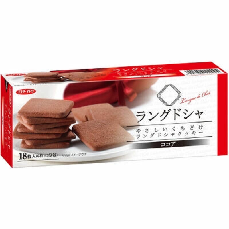 Bánh quy Mr.Ito Langue de Chat hộp 18 cái