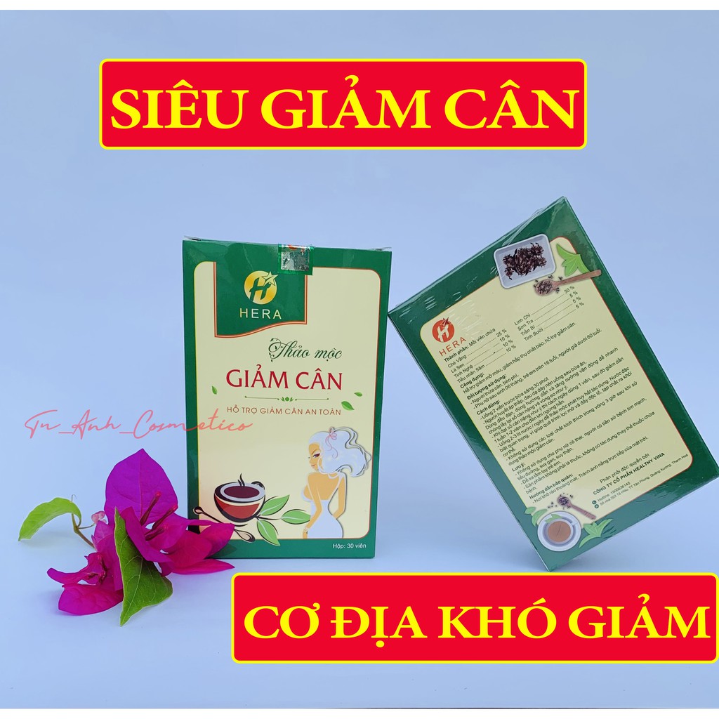 Giảm Cân Hera Plus❤️ Freeship ❤️giam can Hera - Hỗ trợ giảm cân an toàn sản Phẩm không phải là thuốc.