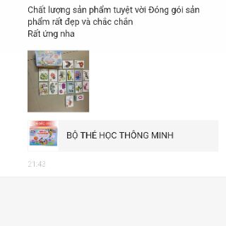 BỘ THẺ HỌC THÔNG MINH BIBO