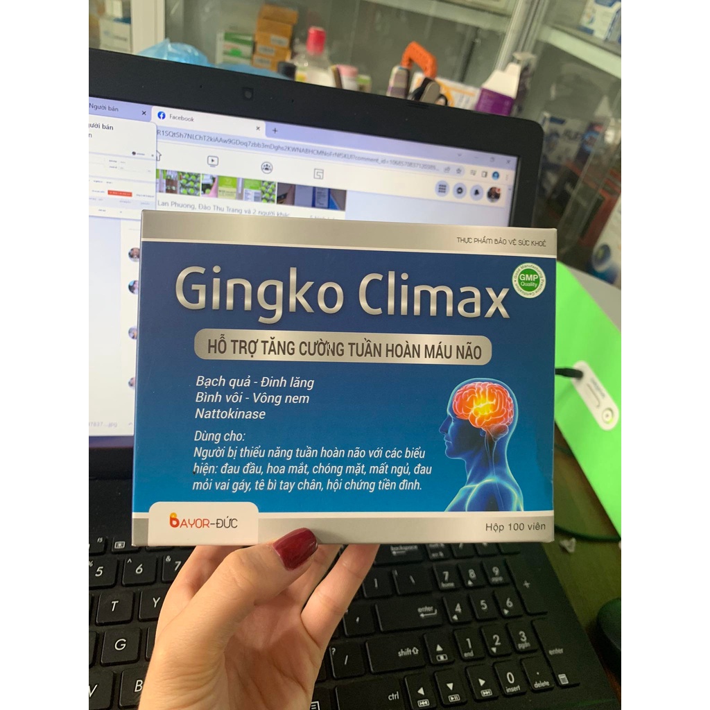 GINGKO CLIMAX BỔ NÃO