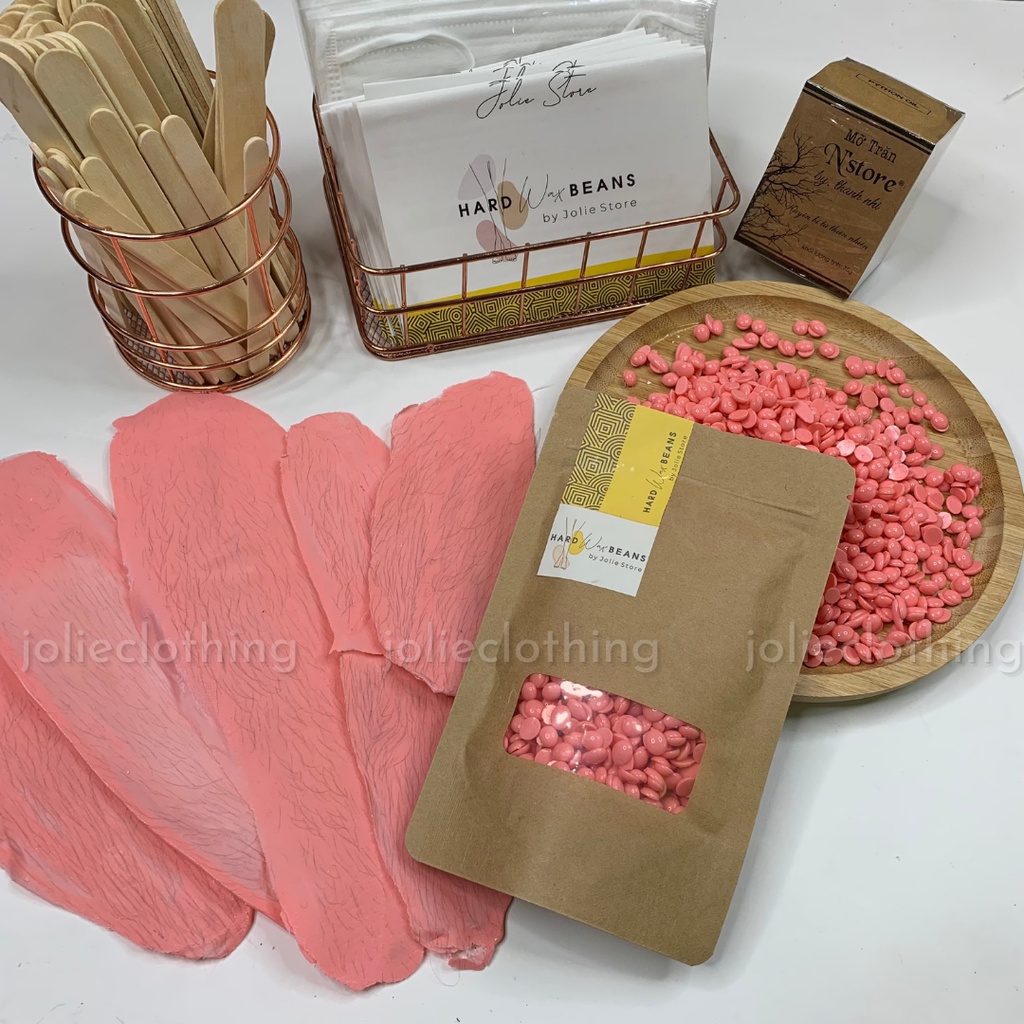 Combo triệt lông sáp wax nóng wax lông, nồi nấu sáp pro wax 100 tặng kèm mỡ trăn nguyên chất
