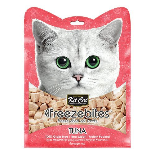 [Rẻ vô địch] [Có sẵn] Thức Ăn Dinh Dưỡng Thịt Đông Khô Cho Mèo Snack Freeze Bites KitCat 15g