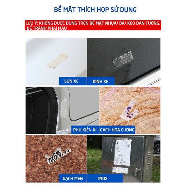 Chai Xịt Tẩy Sạch KeoFREESHIPChất Tẩy Sạch Keo - Nhựa Đường UFU - Sticker Remover