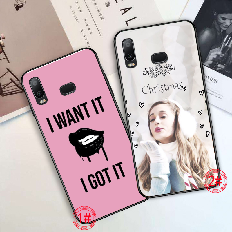 Samsung A31 A42 A02 A12 A32 A52 A72 F62 M62 Soft Case 127F Thank U, Next Ariana Grande