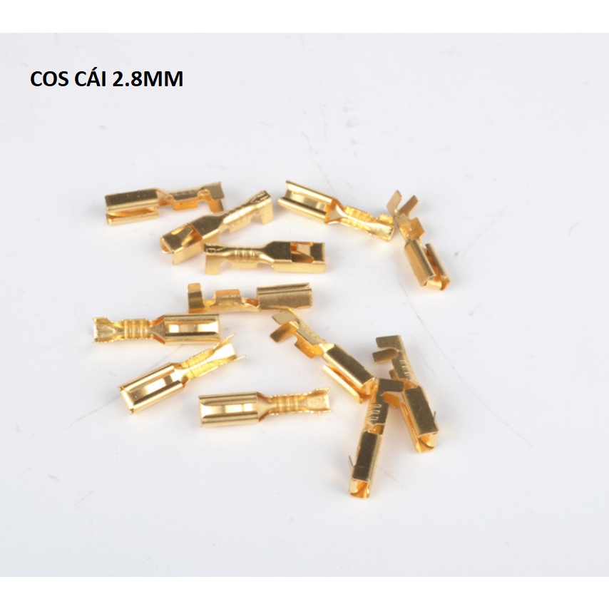 Đầu Cos đực, cái bằng đồng 2.8 mm