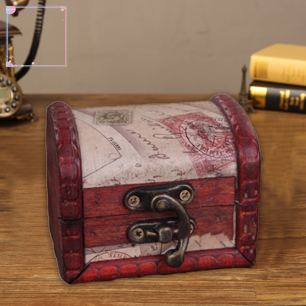 Hộp Nhỏ Đựng Tem Để Bàn Trang Trí