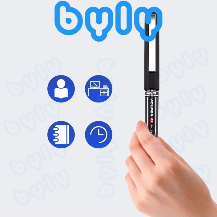 Bút ký tên gel mực nước Acumen Roller ngòi 0.5mm BK115 Baoke - Byly Store
