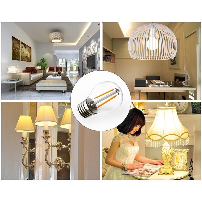 BÓNG ĐÈN LED EDISION 4W G45 - ĐÈN TRANG TRÍ