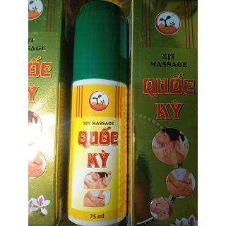 Dầu xoa bóp massage quốc kỳ