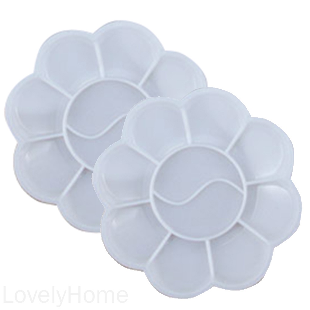 Khay pha màu nước bằng nhựa cho người lớn và trẻ em