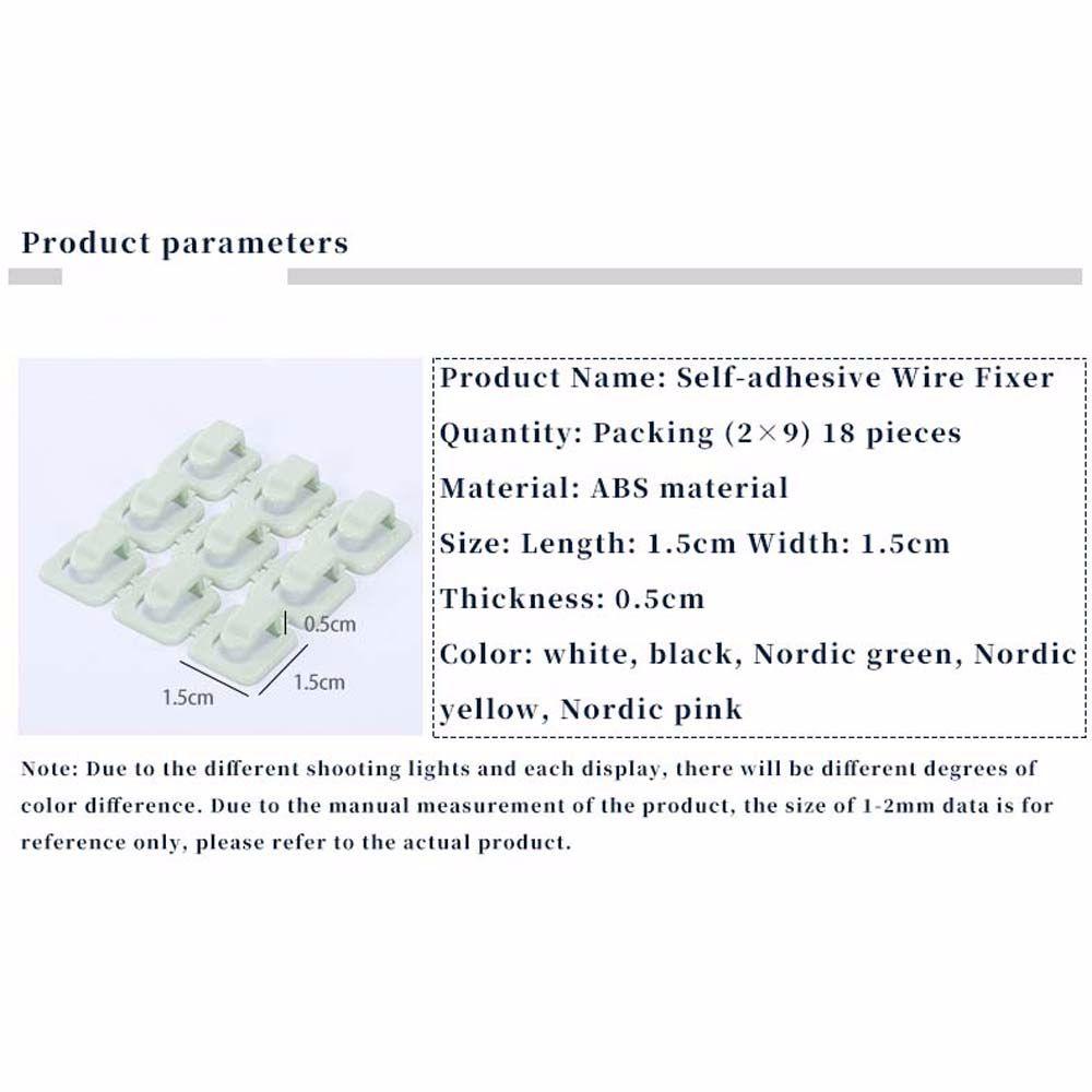 YIYU Giá Đỡ Kẹp Dây Cáp USB Mini Tự Dính Sắp Xếp Gọn Gàng