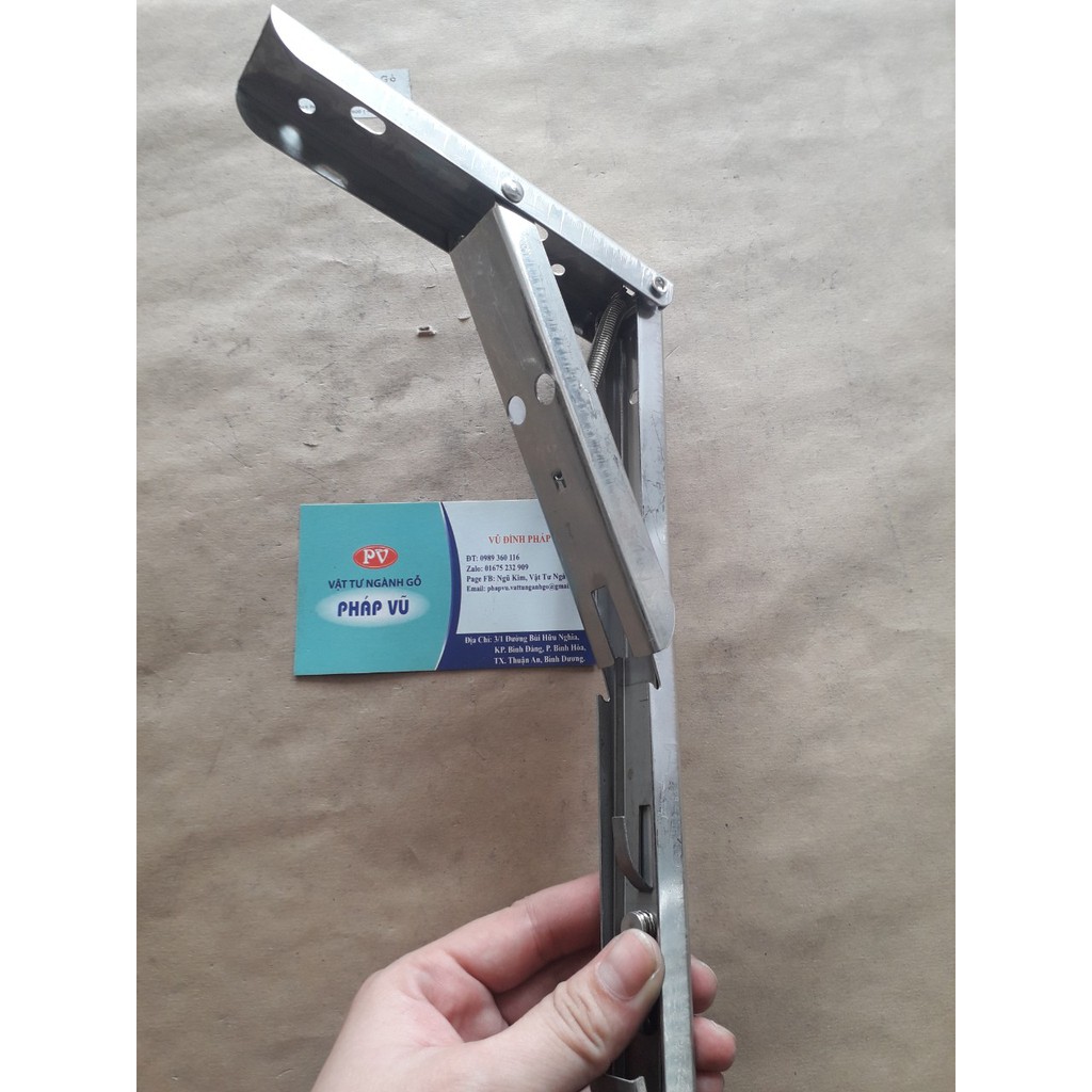 Ke xếp thông minh làm mặt bàn gấp - Ke dài 350mm
