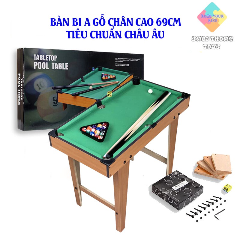 BÀN BI-A MINI GỖ