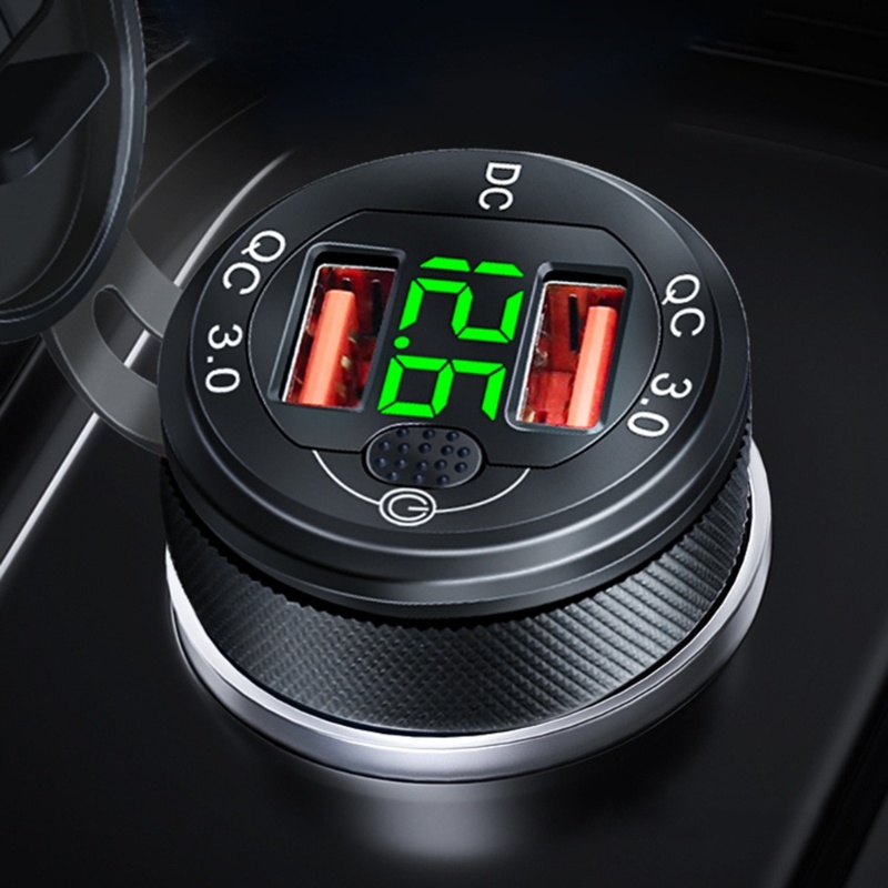 Cục Sạc Điện Thoại USB Kép GPS 12V / 24V Gắn Tay Lái Xe Máy