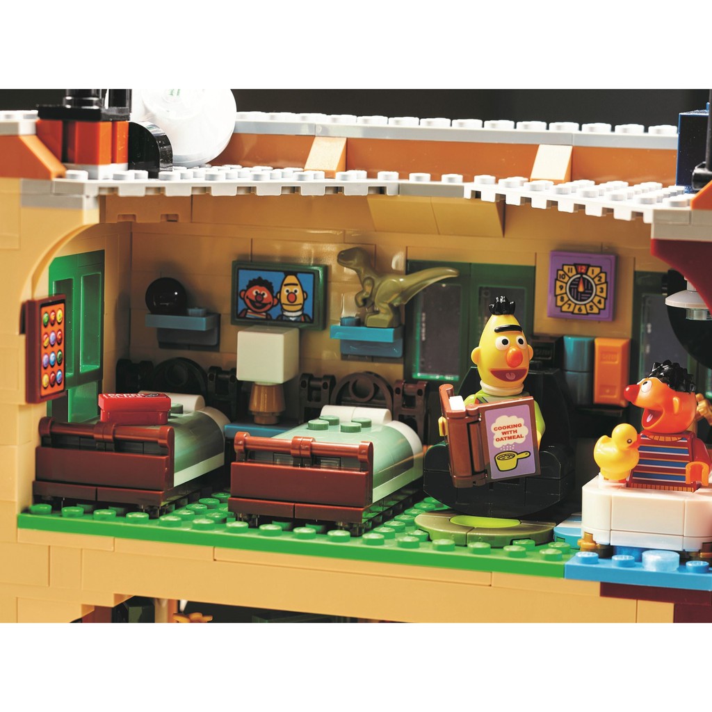 21324 Đồ chơi lắp ráp Iego Ideas 123 Sesame Street - Bộ đồ chơi xếp hình Đồ chơi lắp ráp Iego