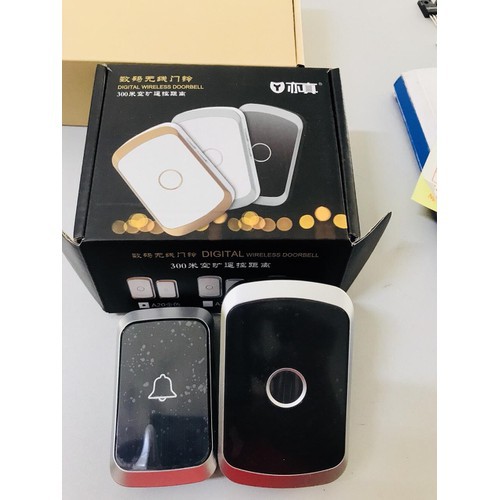 Chuông bấm cửa không dây chống nước điện tử thông minh