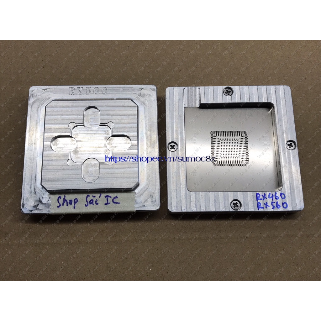 Khuôn làm chân GPU RX460 RX560 460 560 dùng cho thợ sửa chữa