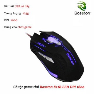 Chuột game Bosston BS11, có dây