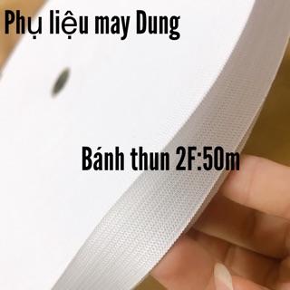 Thun  trắng cuộn 50m/  đen 45m