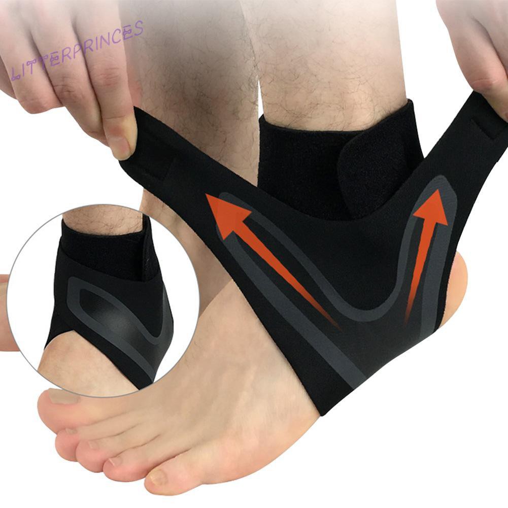 Litterprinces Compression Sports Basketball Ankle Support Breathable Ankle Brace Guard