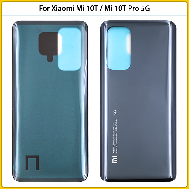 Nắp Lưng Điện Thoại Bằng Kính 3D Dành Cho Xiaomi Mi 10T Pro 5G Mi10T