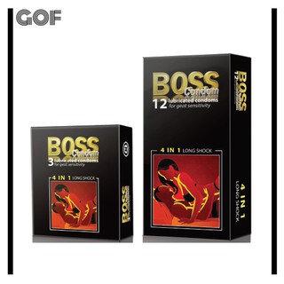 FREESHIP 50K [GIÁ SỈ] Bao cao su BOSS - 4 công dụng trong 1 (Malaysia)
