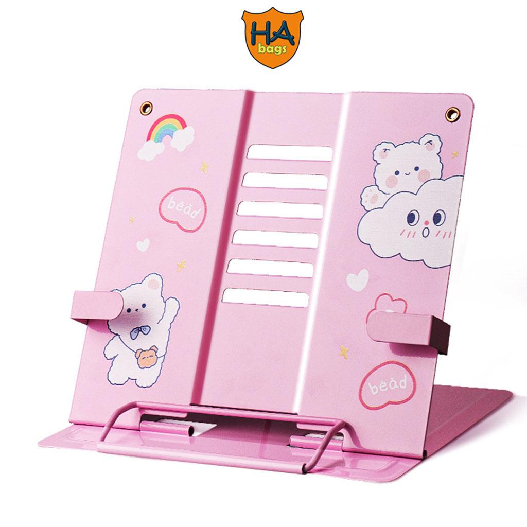 Giá đỡ sách để bàn thông minh HB1017, kẹp đỡ vở sách phù hợp với học sinh, sinh viên
