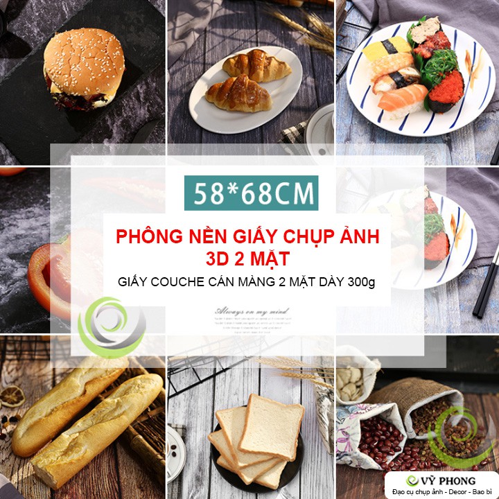 PHÔNG NỀN GIẤY 3D 2 MẶT ĐÁ XI MĂNG CHỤP ẢNH TRANG TRÍ ĐẠO CỤ CHỤP HÌNH SẢN PHẨM INS PN-49