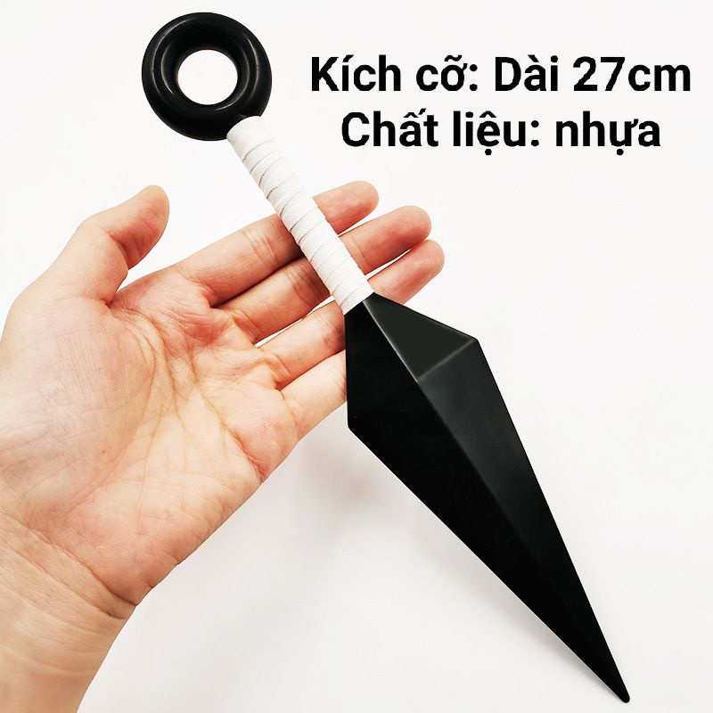 Phi Tiêu Nhựa Kunai Naruto Phụ Kiện Anime Loại Lớn