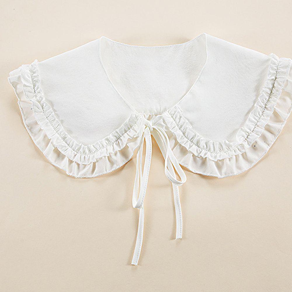 Khăn Choàng Cổ Dệt Kim Hai Lớp Phong Cách Lolita Nhật Bản Ngọt Ngào WMES15H Cho Nữ