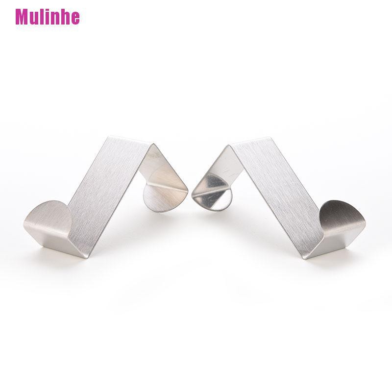 Bộ 2 Móc Treo Đồ Bằng Thép Không Gỉ Tiện Dụng Cho Nhà Bếp