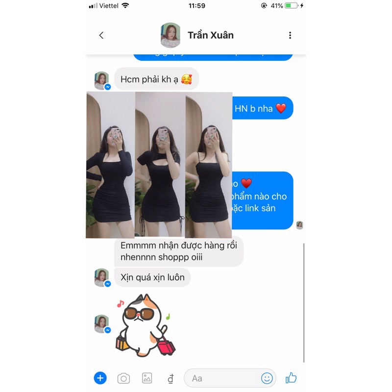 Váy body tay dài cổ vuông dây rút và nhún hông chất cottonzip cho nữ Yoomeclothing [ẢNH THẬT TẠI SHOP] | BigBuy360 - bigbuy360.vn