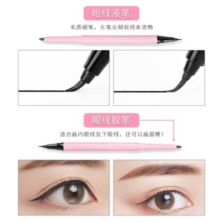 Bút 2 đầu vẽ mí và kẻ mày Maycreate cực nét