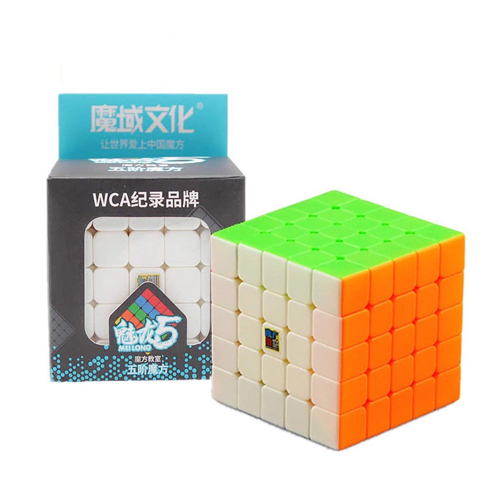 Rubik 5x5 MeiLong 5 tầng Stickerless ❤️ABATI❤️Đồ chơi rubik 5x5 khối lập phương cube 5x5