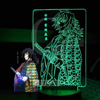 Đèn Ngủ Kimetsu No Yaiba Thủy Trụ Tomioka Giyuu