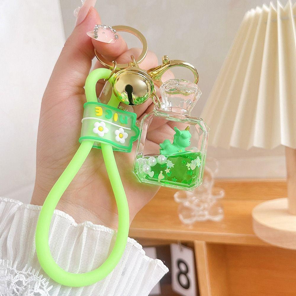 Móc Chìa Khóa Hình Ba Lô Hoạt Hình Màu Xanh Lá PEWANY PEWANY Dễ Thương Cho Nữ Giá Đỡ