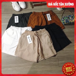 Quần Short Đũi nữ mùa hè cực mát