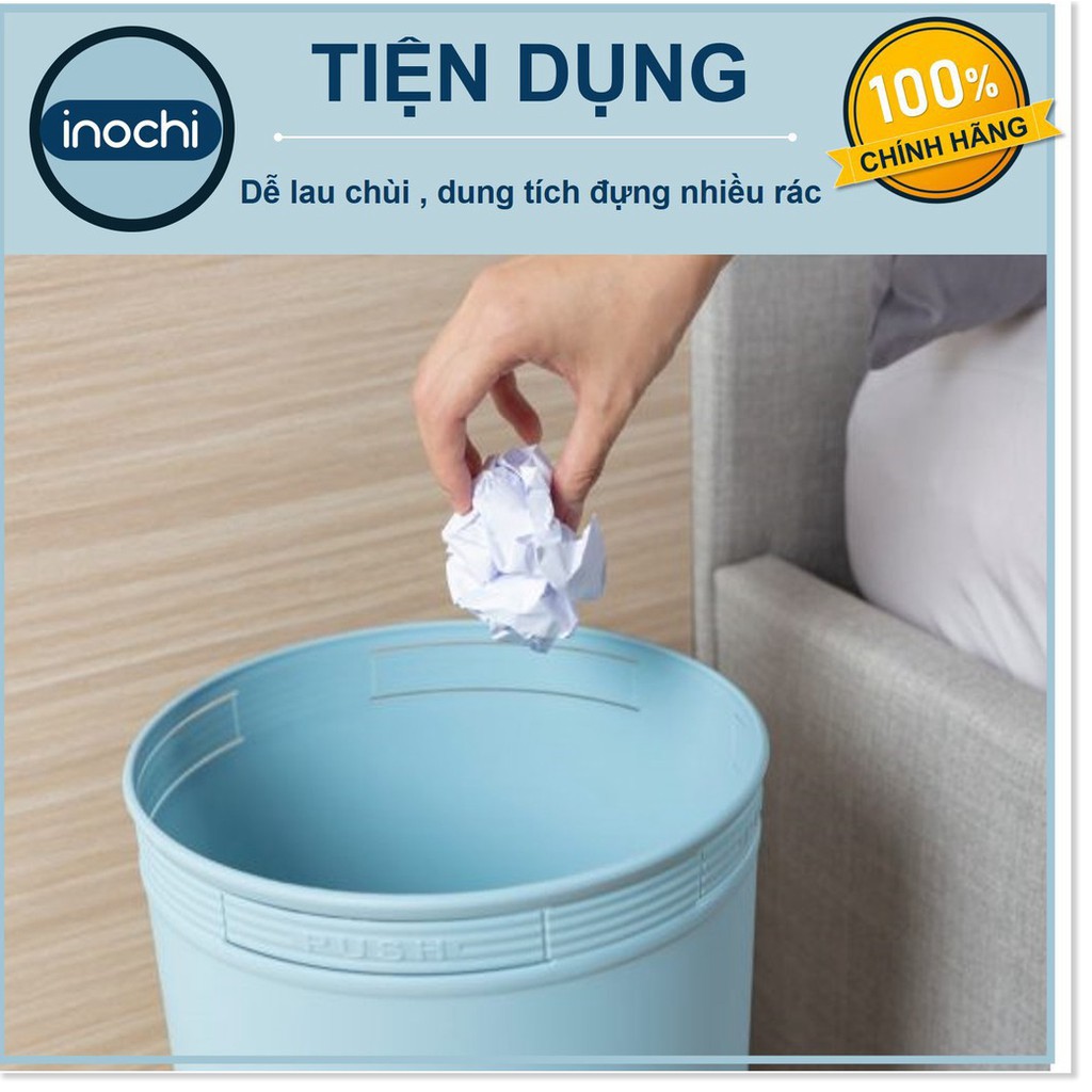 Thùng Rác Nhựa Tròn Inochi 5 Lít Màu Rất Đẹp Làm Sọt Rác Văn Phòng, Khách Sạn, Đựng Rác Gia Đình, Để Bàn Trong Nhà