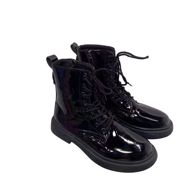 (Sẵn 39)✨ Bốt cao cổ có khoá cạnh da PU Ulzzang bóng cá linh lung linh nổi bật_ ảnh thật cuối | BigBuy360 - bigbuy360.vn