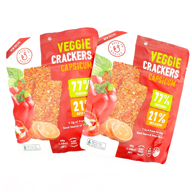 Khoai Lang Và Ớt Chuông Ép Giòn BTB - 45g