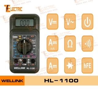 WELLINK HL - 1100 Đồng Hồ Đo Vạn Năng Điện Tử HL 1100