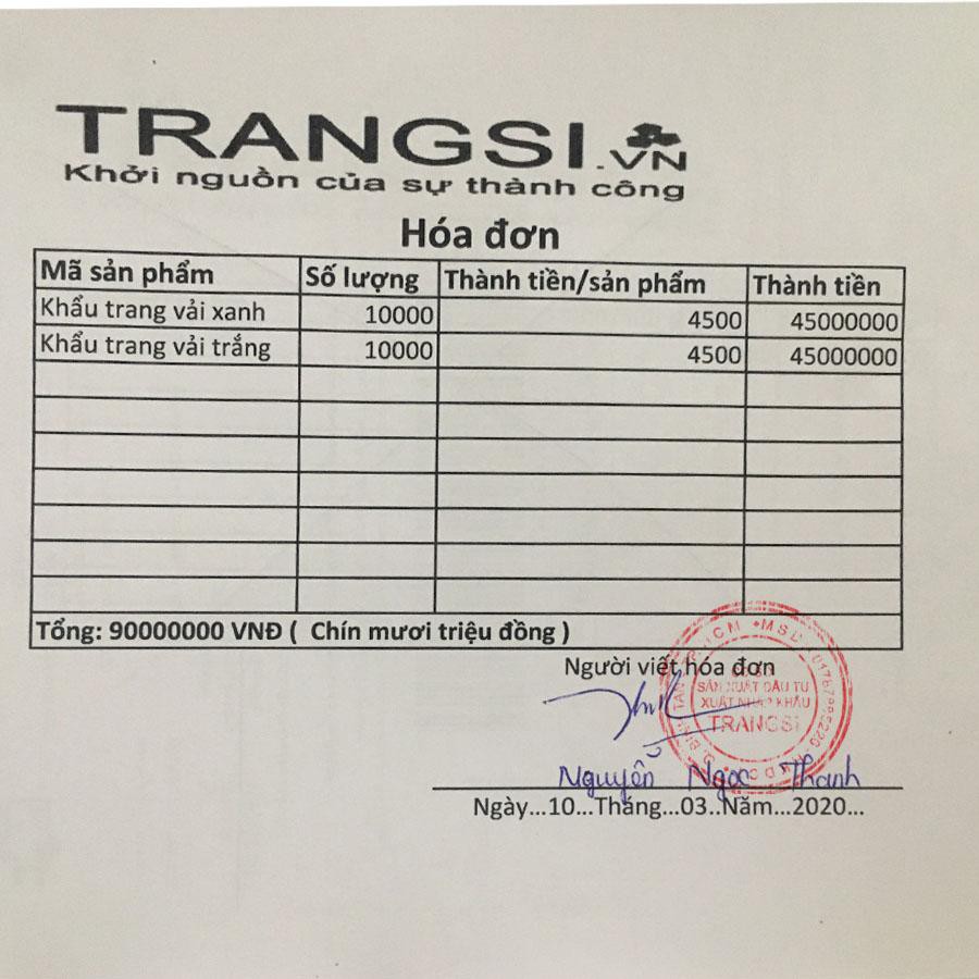 Khẩu trang vải xanh TS520 Tronshop | BigBuy360 - bigbuy360.vn