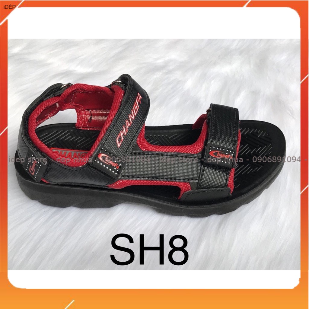 Giày sandal unisex 2 quai GL014 - Xăng đan quai vải dù đế đúc siêu bền SH8