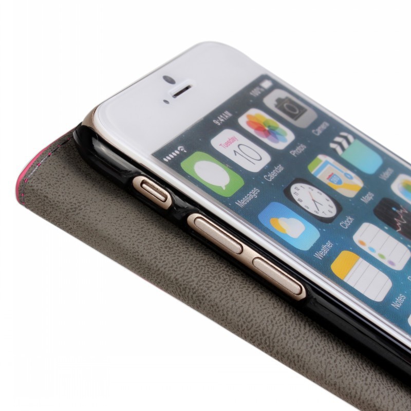 Bao da họa tiết gấu trúc có ngăn đựng thẻ cho iPhone 6 Plus / 6S Plus 5.5" | BigBuy360 - bigbuy360.vn