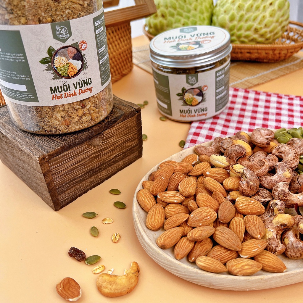 Muối Vừng Hạt Dinh Dưỡng Healthy Size ( 400g )