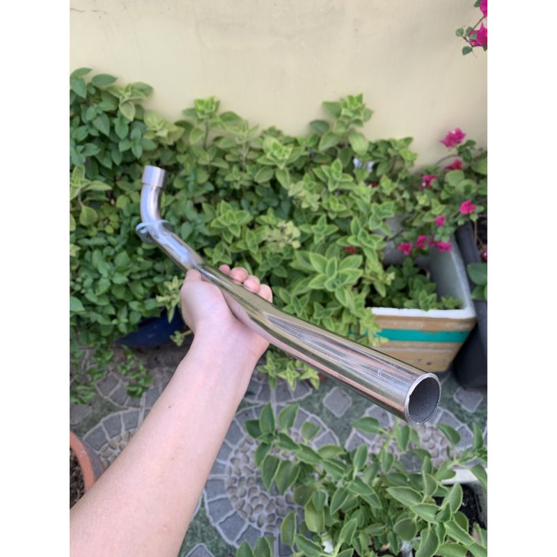 Cổ pô inox sirius jupiter 27mm dùng cho pô zin pô uma spark ex2010